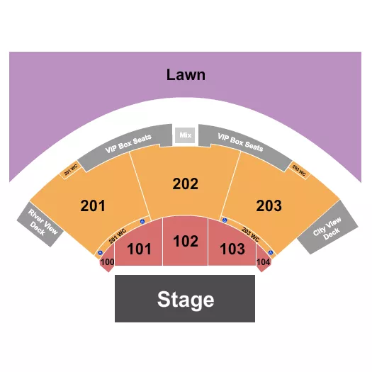 Allianz Amphitheater Seating Chart