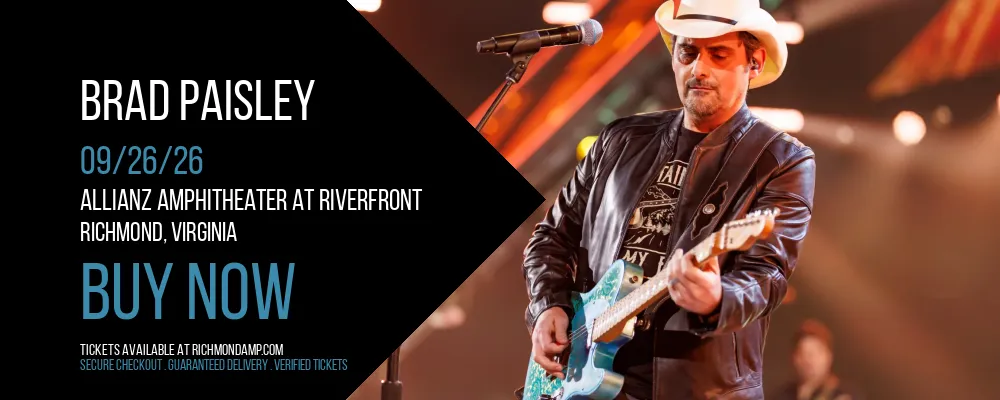 Brad Paisley at Allianz Amphitheater at Riverfront